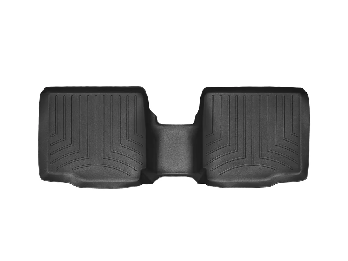 Weathertech 2011 + Ford Explorer Black Rear Floorliner Filts Vehicles With 2nd Row Center Colsole