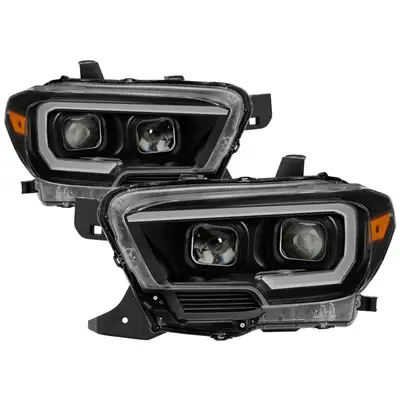 Spyder Auto 1622 Tacoma Sr/Sr5 Models Only (Ex Trd Models ) DRL Light Bar Projector Headlig