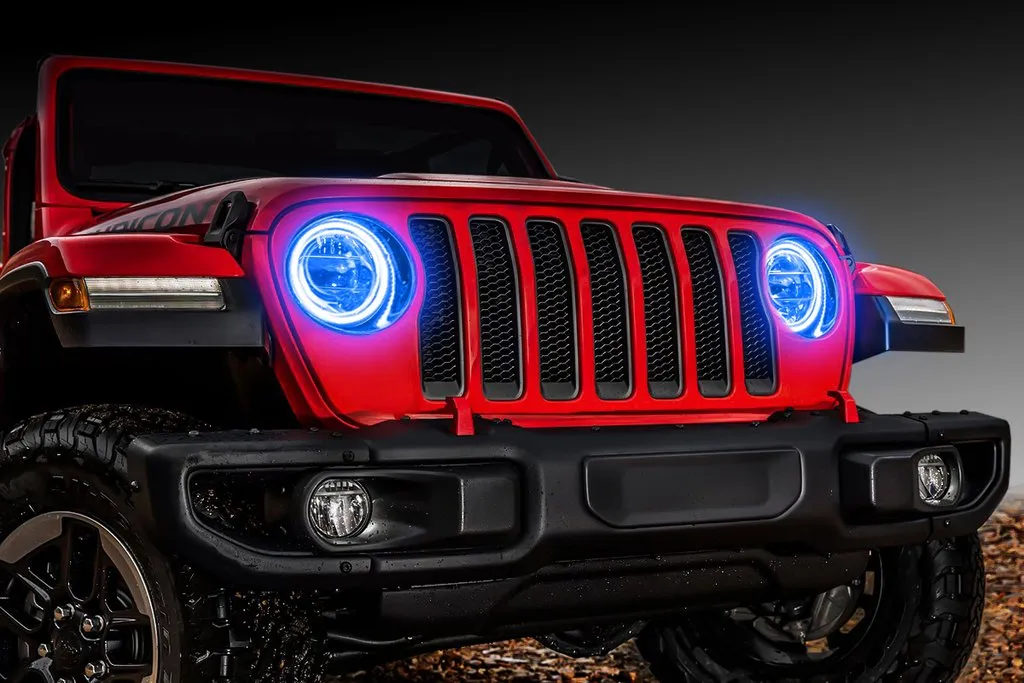 ORACLE Lighting 2020-2025 Jeep Gladiator JT LED Headlight Surface Mount Halo Kit product image