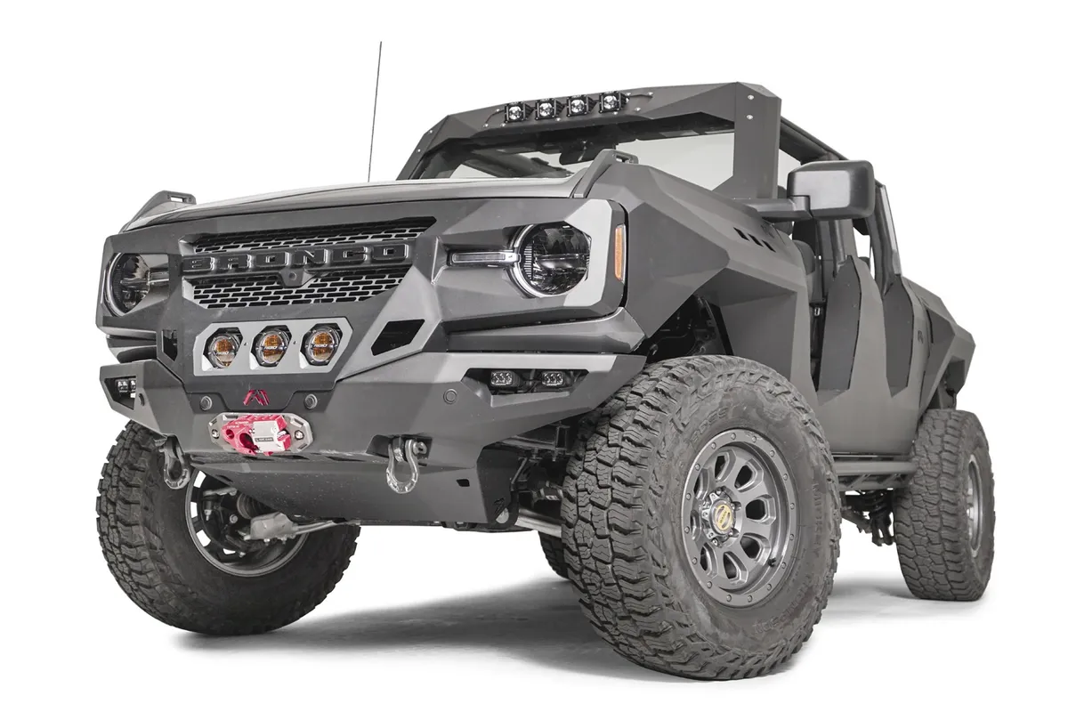21c Bronco 4 Door Front Fenders Matte Black product image