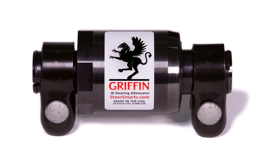 Steer Smarts 7084011 Jeep JK Griffin Steering Attenuator. Reduces the negative harsh road feedback. product image
