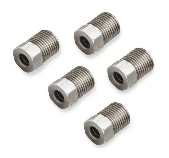 Earl's Hardline Tube Nut Stainless Steel - 7/16"-24 Inverted Flare for 3/16" Tubing - Package of 5 pieces product image