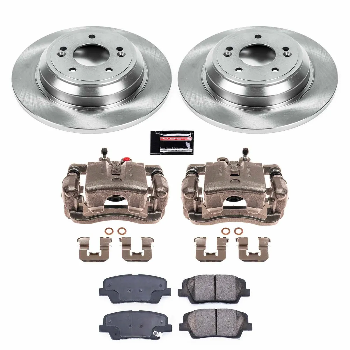 Z17 Direct Replacement Kit: Rotors; Ceramic Pads; Calipers product image