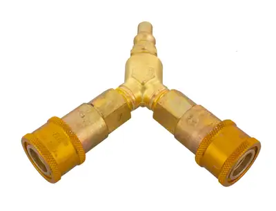 JR Products jr Products 1/4in Gas Interchange Ysplitter
