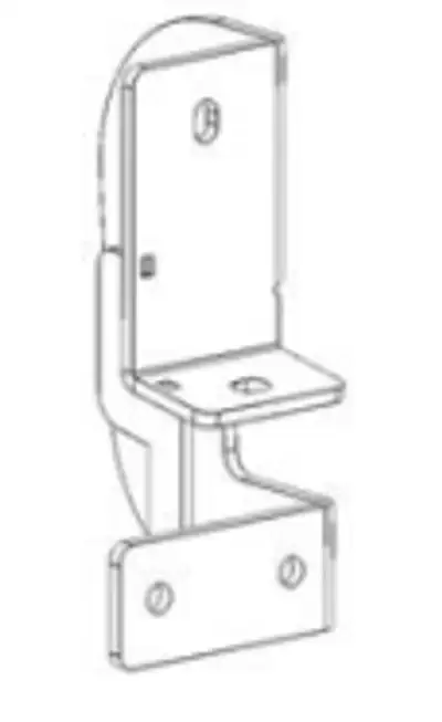 Go Rhino Go Rhino D64049TK - Dominator Xtreme D1,,D2, D6, DSS, DT Side Steps - Mounting Brackets Only - Textured Black