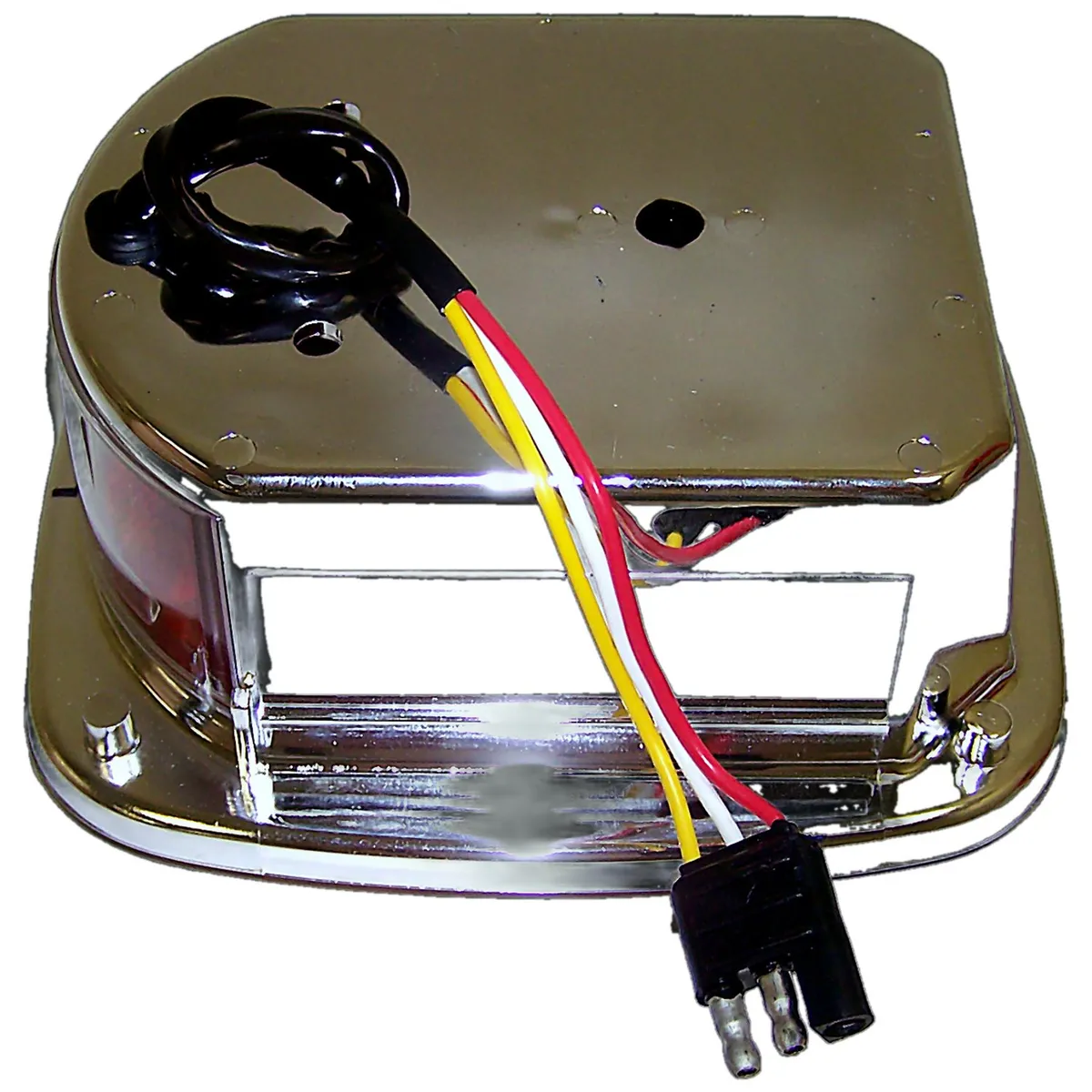 Crown Automotive Jeep Replacement 5457197C Left Tail Lamp w/ Chrome Body for 1976-1980 Jeep CJ-5, CJ-7 product image