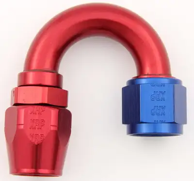 XRP #12 180 Deg Dbl Swivel Hose End