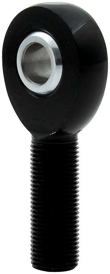 Allstar Performance Alum Rod End LH Male Black 1/2ID x 5/8Thread