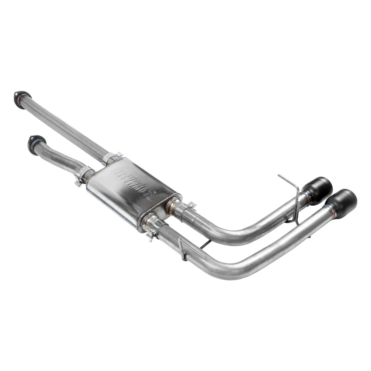 09-18 Toyota Tundra 5.7L 4.6L V8 FlowFX Series Muffler 4.00IN Black Ceramic Coated Stainless Tips Flow FX DOSS Mandrel Bent 2.5IN 16 Ga Tubing 409S Stainless Steel. Will not fit regular cabshort bed or the double cablong bed. product image