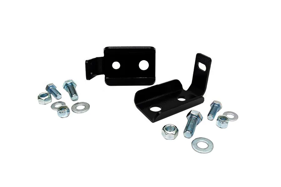 Rough Country Rough Country Front Shock Relocation Brackets - JK