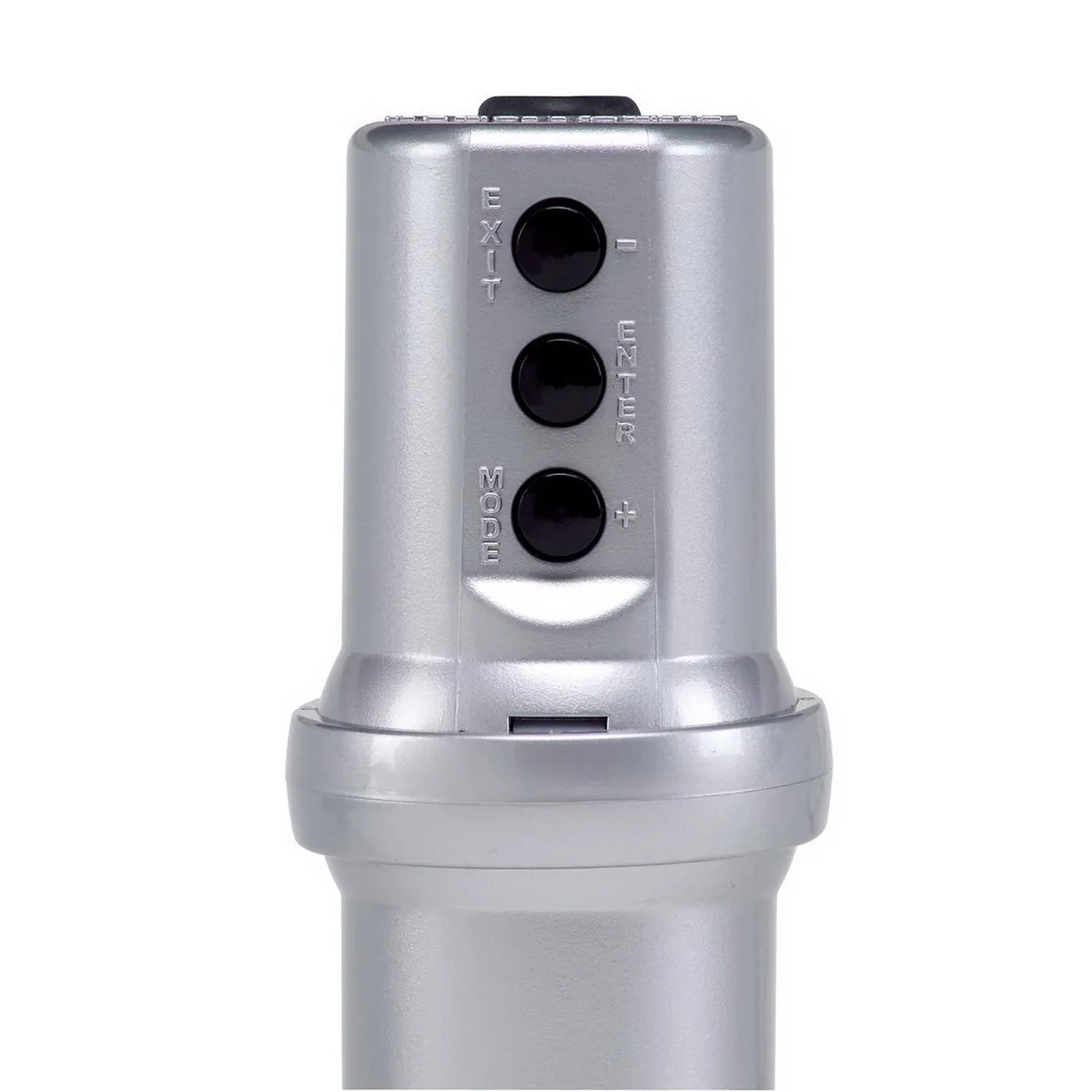 Autometer 5344 Shift Light, Digital w/ Amber Led, Silver, Pedestal Mount, Dpss Level 1 product image