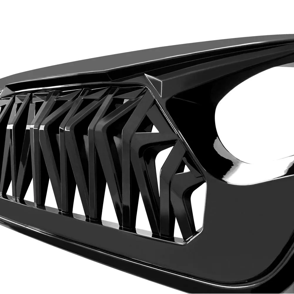 American Modified Amjpca00104 Shark Grille - Glossy Black product image