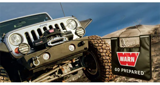 WARN - The WARN Winch Damper helps to prevent rope recoil in the event of a rope failure. While rope failure does not happen often this damper will help the product image