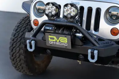 DV8 Offroad DV8 Offroad LPBM-02 Fairlead Mounted Flip-Up License Plate Bracket