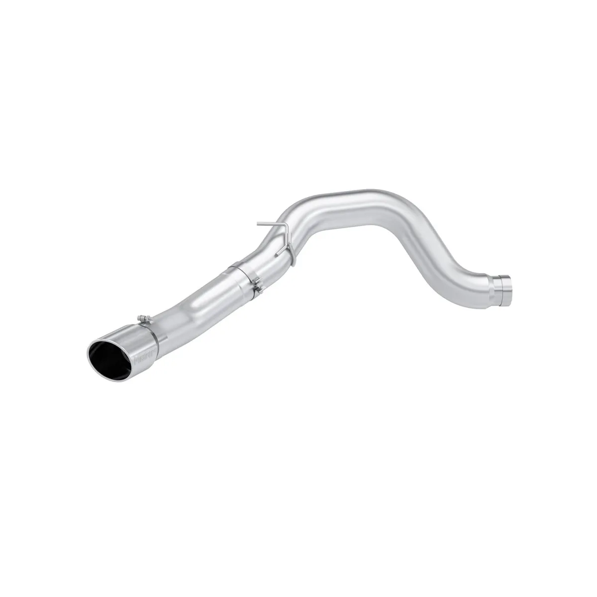 Armor Lite Filter Back Exhaust System; 5 in.; Incl. Tailpipe/Clamp/6 in. Outlet Diameter Tip; Single Side Exit; Aluminized; product image