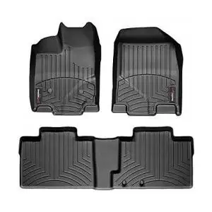 Weathertech 2009 + Dodge Ram Black Front FloorLiner Fits Crew Cab Only / 2010 + Dodge Ram 2500/3500 Black Front FloorLiner Ram Crew Cab / 2010 + Dodge Ram 2500/3500 Black Front FloorLiner Ram Mega Cab