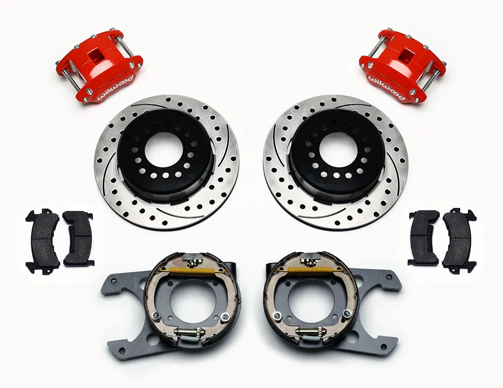 Wilwood D154 PS Park Brake Kit Drilled Chevy C-10 2.42 Offset 5-lug product image