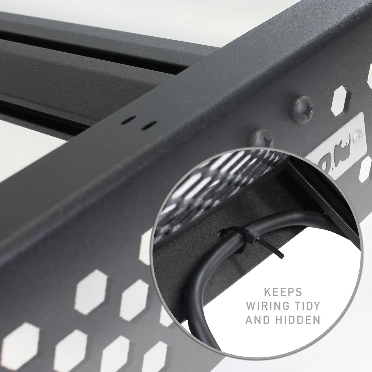 Go Rhino Go Rhino 5933110T - Ceros Low Profile Roof Rack - Textured Black