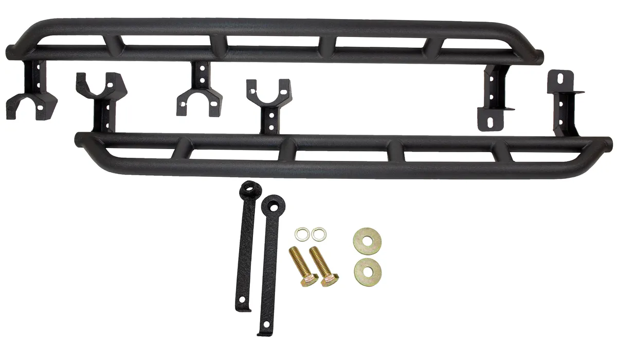 Fishbone Offroad Rocker Guards for 2018-2027 Jeep Wrangler JLU FB21096 product image