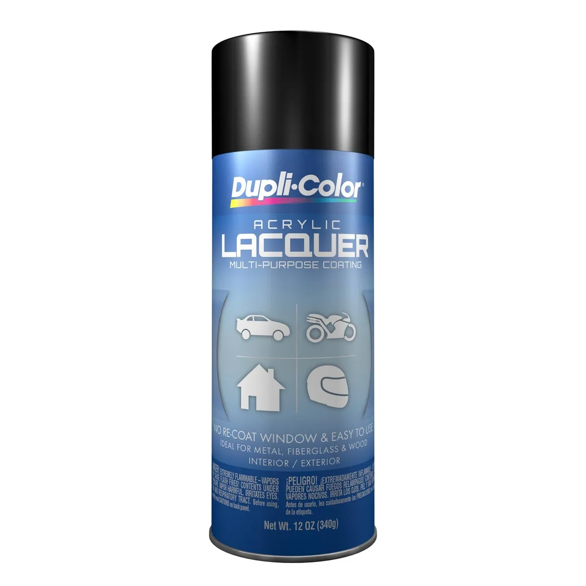 Premium Lacquer; Gloss Black; 12 Oz. Aerosol product image