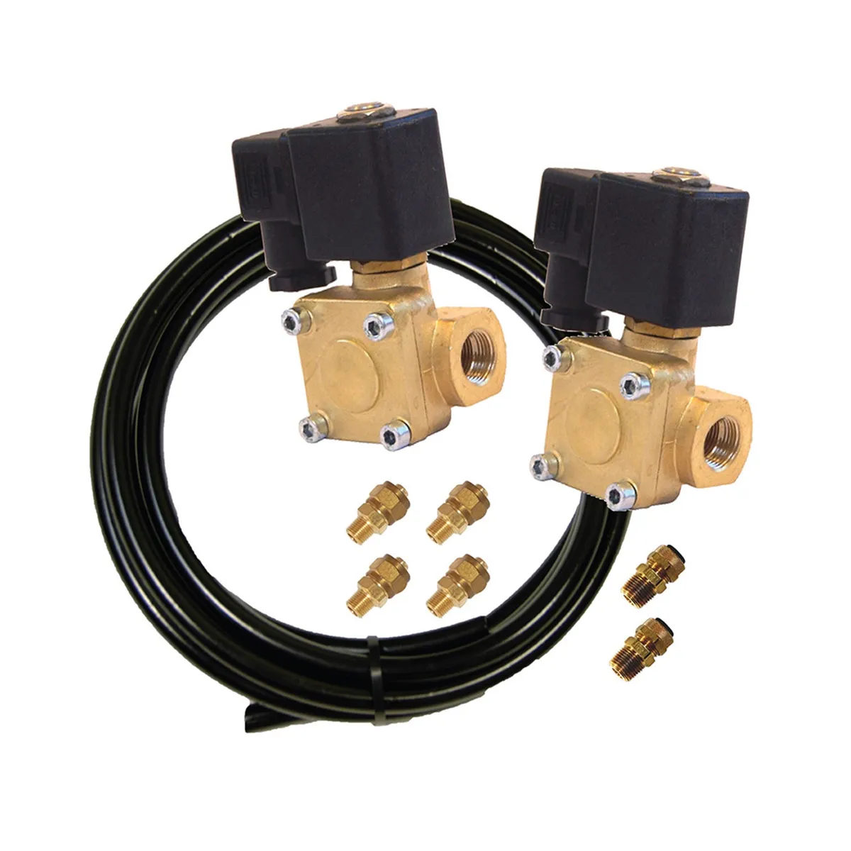Ultra BlastMaster™ Valve Upgrade Kit; For Use With Horns PN[HK9 / HK9 Slimline And 730]; Includes 2 Solenoid Valves PN[VX6003]/ 1/2 in. High Pressure Air Line; product image