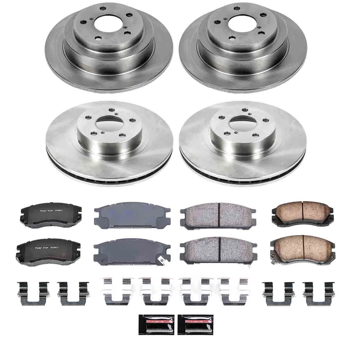Z17 Direct Replacement Kit: Rotors; Ceramic Pads W/Hardware product image