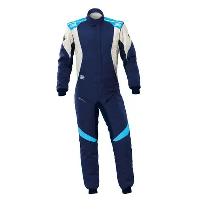 OMP Racing INC First EVO Overall My2025 Fia 8856-2018 Navy