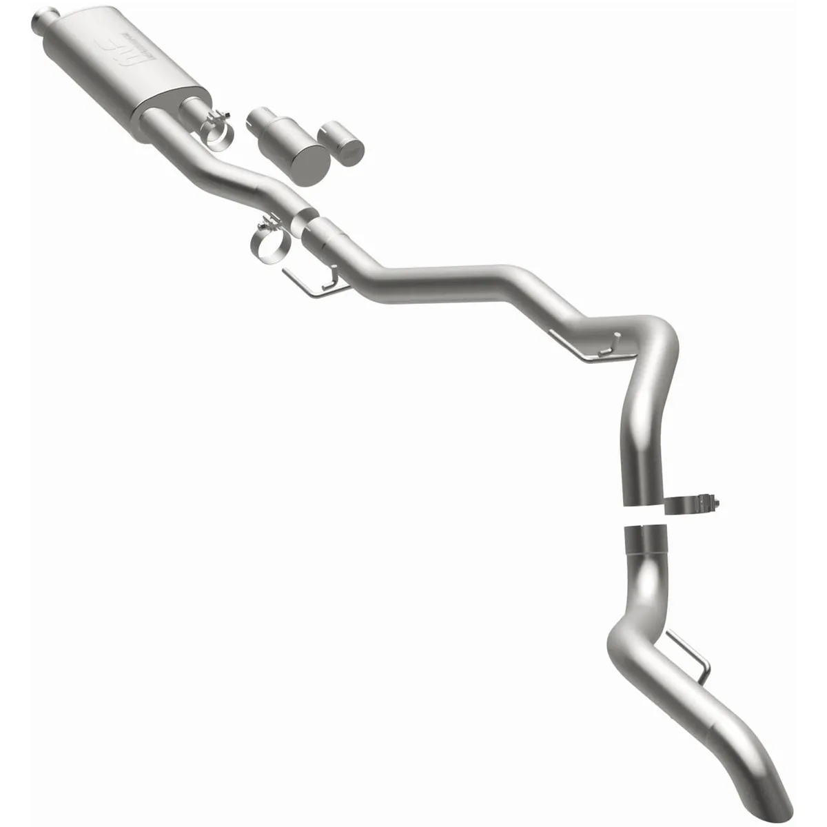 MagnaFlow 2020-2023 Jeep Gladiator Overland Series Cat-Back Performance Exhaust System JT product image