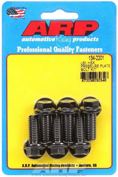 ARP Auto Racing Ls1 Hex Bolt Head Pressure Plate Bolt Kit