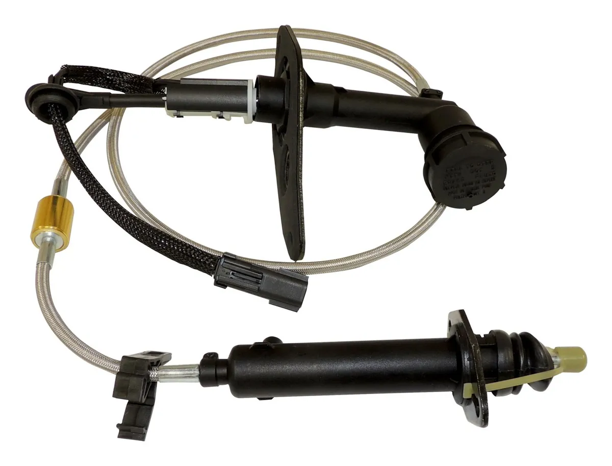 Clutch Hydraulic Assembly; Left Hand Drive; Incl. Clutch Master Cylinder/Slave Cylinder/Cap/Interlock Switch/Diaphragm And Bushing; product image