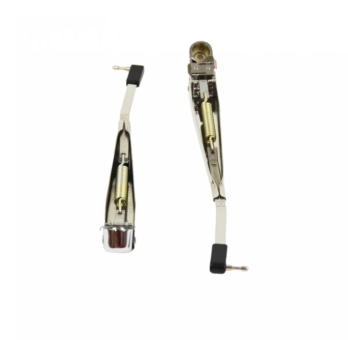 Jeep YJ Windshield Wiper Arms Pair 87-95 Wrangler TJ Polished Silver Kentrol product image