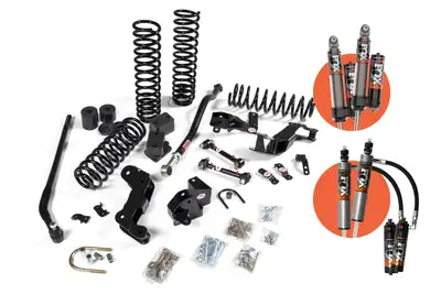 JKS 18c Jeep Wrangler JL Jkontrol 2.5in 4dr W/Fox 2.5 Performance Elite Series Shocks