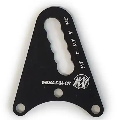 Wehrs Machine & Racing Products Birdcage Top Plate WM200NDS 3/16in Thk