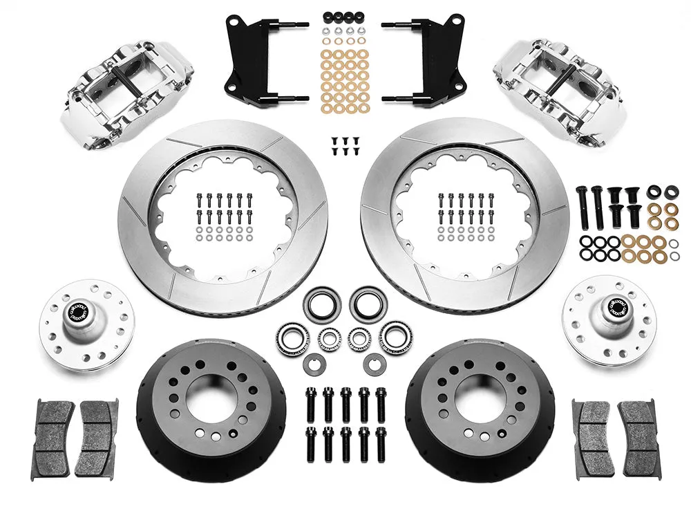 1960 - 1982 Buick, Chevrolet, Ford, GMC, Mercury, Oldsmobile, Pontiac Forged Narrow Superlite 6R Big Brake Front Brake Kit (Hub) - 140-9804 product image