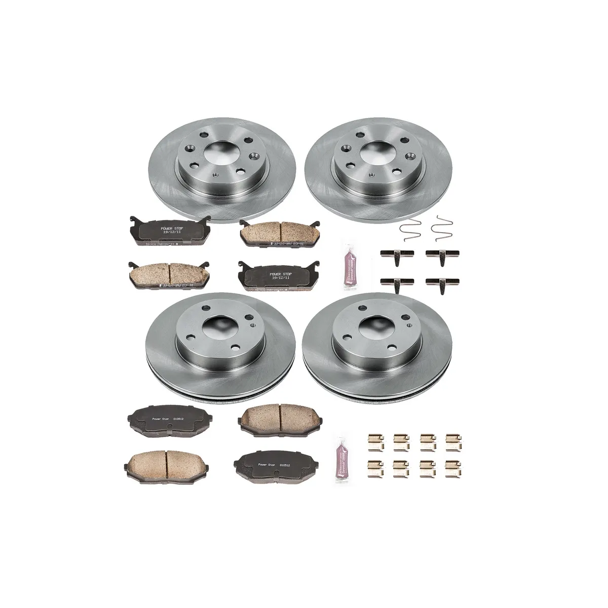 Z17 Direct Replacement Kit: Rotors; Ceramic Pads W/Hardware product image