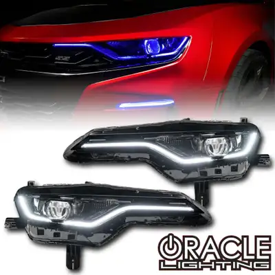 Oracle Lighting Oracle Lighting 2019-2024 Chevrolet Camaro Ss/Rs Colorshift Rgbw+a Headlight DRL Upgrade Kit