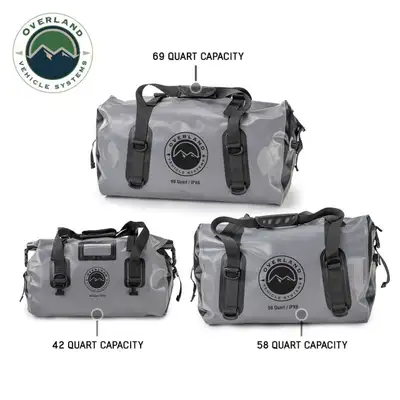 Overland Vehicle Systems Portable Dry Storage Bag - 58 QT Overland Vehicle Systems