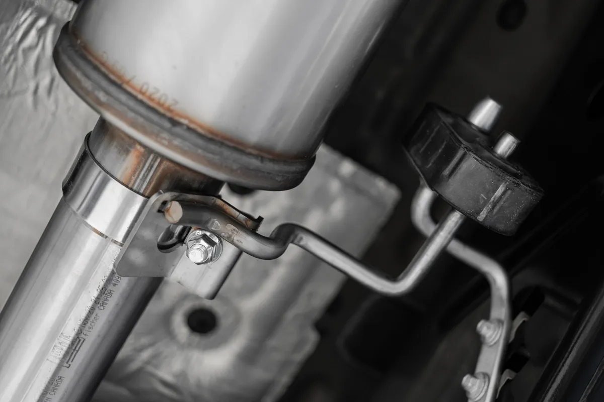 21-Up Ford F-150 Aluminized Steel 3 Inch Cat-Back 2.5 Inch Dual Split Rear Exhaust System MBRP product image