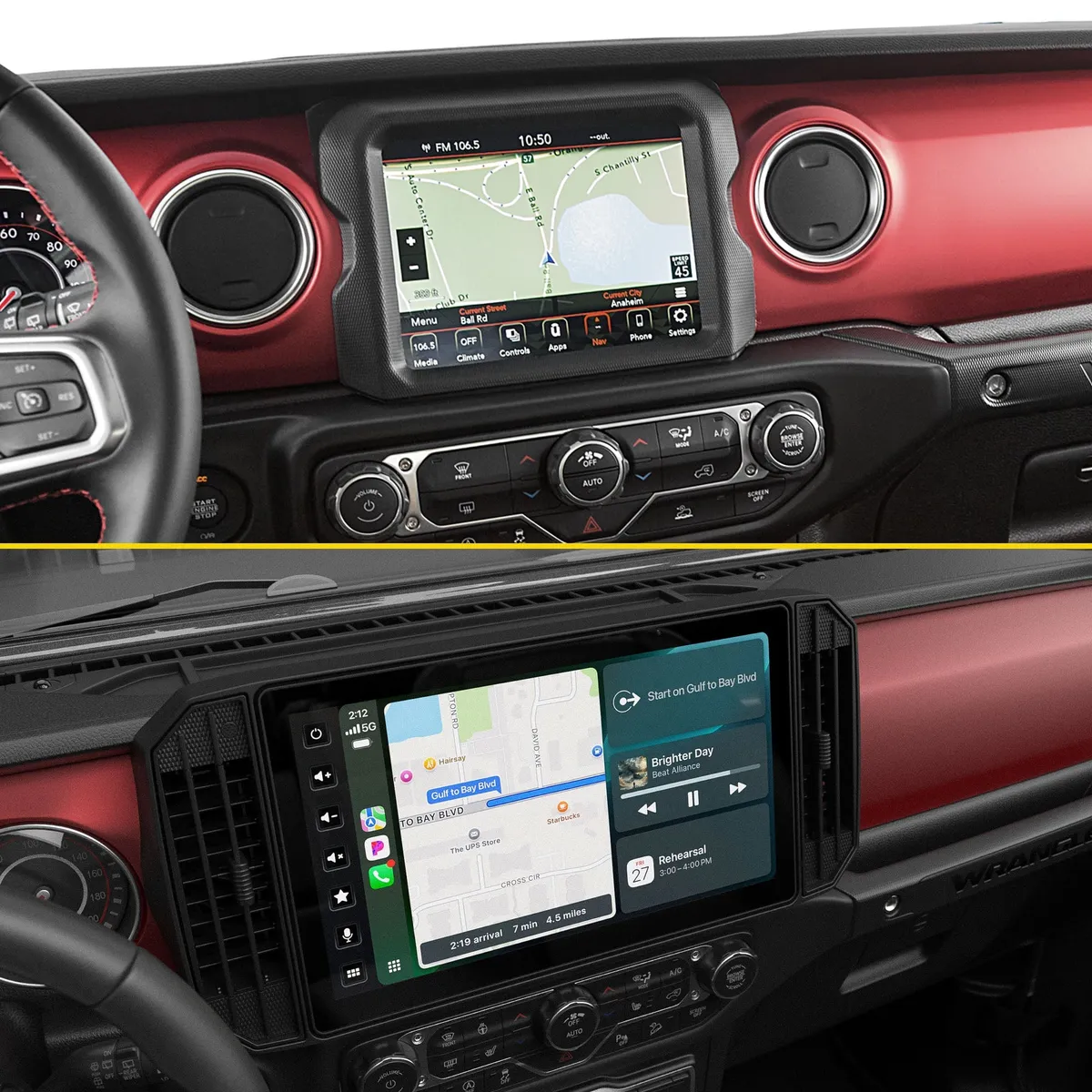 HORIZON12 Jeep Wrangler JL (2018-2023)/Gladiator JT (2020-2023) 12.8" Radio Plug-&-Play Kit product image