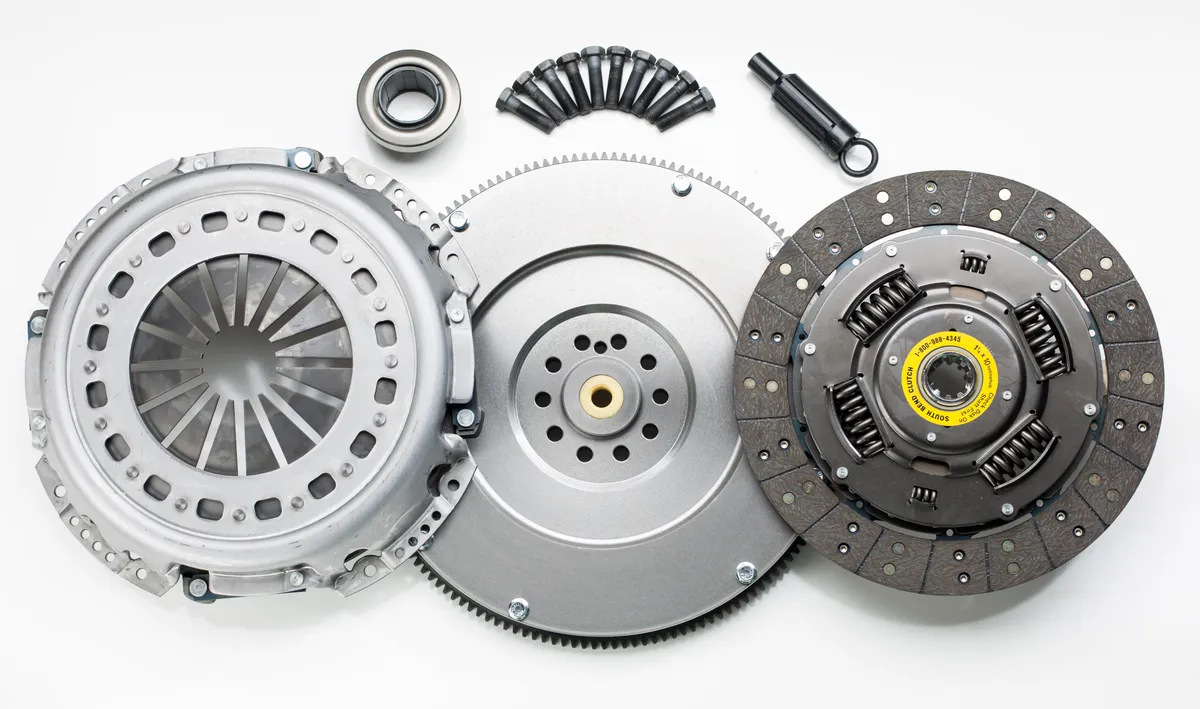 South Bend Clutch Stock Clutch Kit Stock 94-98 7.3L Ford Power Stroke 5 speed trans. 1944 Kits Will NOT work with O.E flywheel.