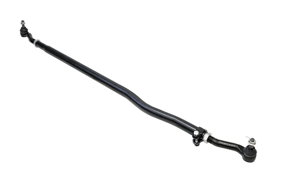 Rock Jock Currectlync Wrangler JK Tie Rod Bolts-On In High Steer Applications Only 1.65 Inch Dia. Tube Construction Forged Tie Rod Ends Incl. Jam Nuts And Adjusters RockJock 4x4