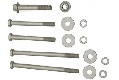 Steer Smarts Steer Smarts Frame Side Track Bar Reinforcement Bracket Hardware Kit - JL