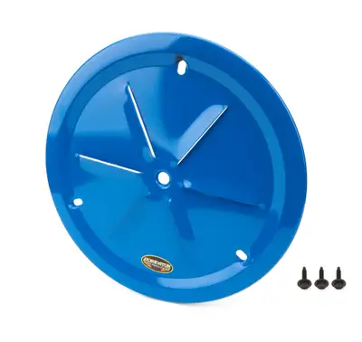 Dominator Race Body Wheel Cover Louver Vent Alum Bolt 15in Blue