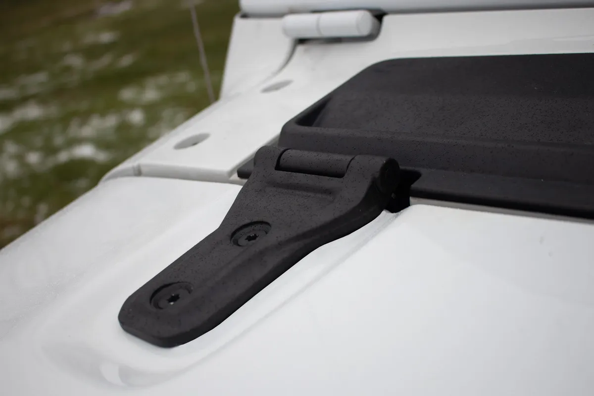 Kentrol Hood Hinge Set for 2018-2027 Jeep Wrangler JL & Gladiator JT 80737 product image