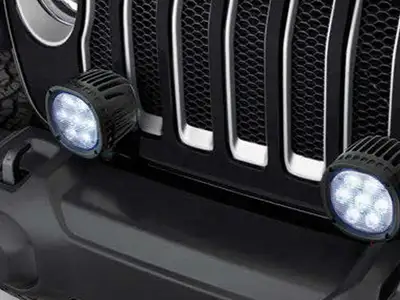 Mopar 82215428 - Mopar Light Brackets Bumper Mount Jl