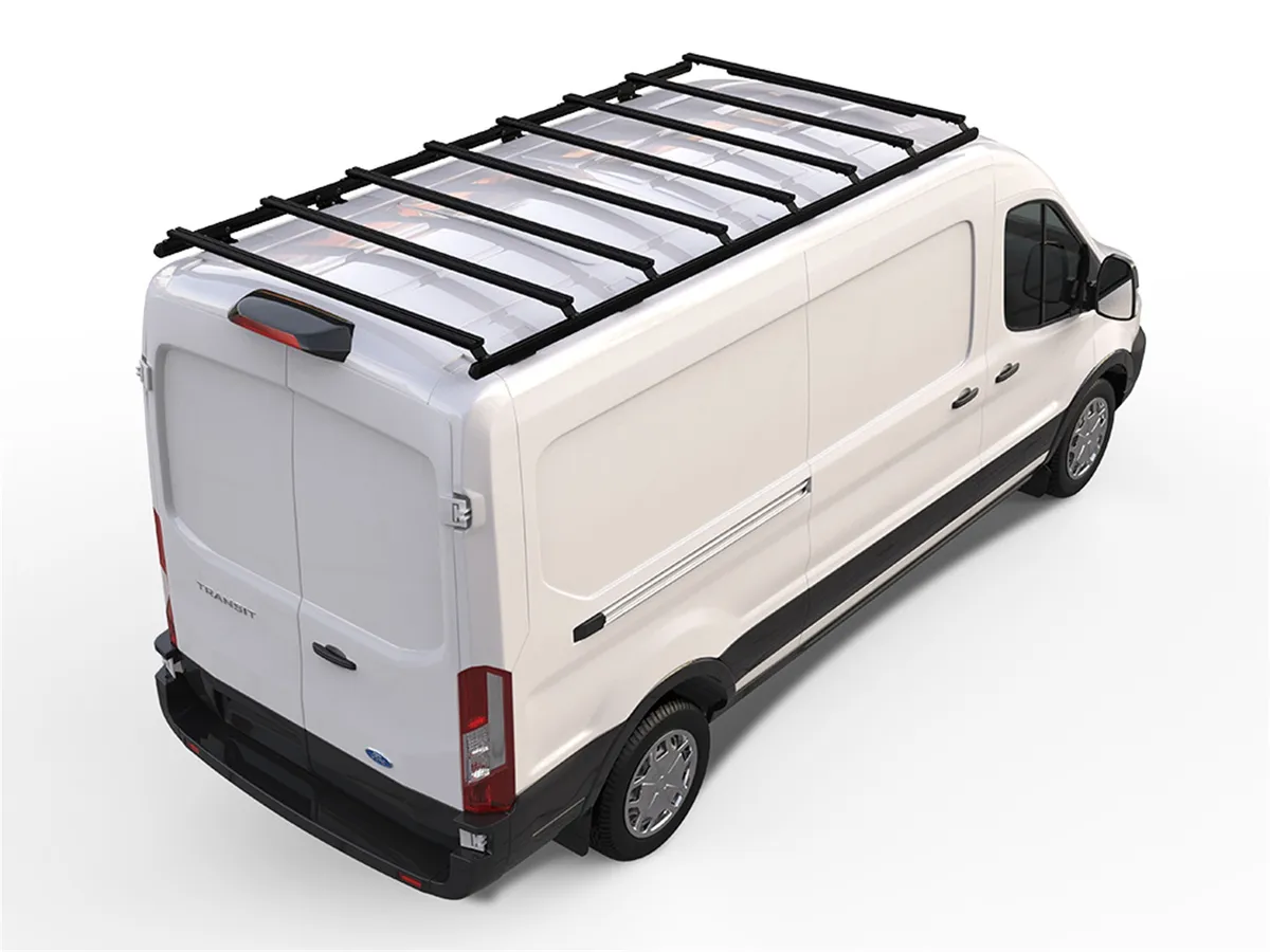 Ford Transit L3H2136in WBMedium Roof 2013-Current Slimpro Van Rack Kit - by Front Runner product image
