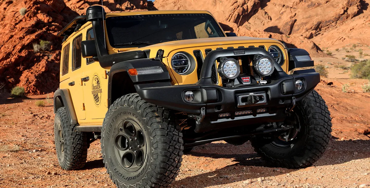 AEV 2.5" - 3" DualSport RT Suspension for 2018+ JL Wrangler - Standard Capacity product image