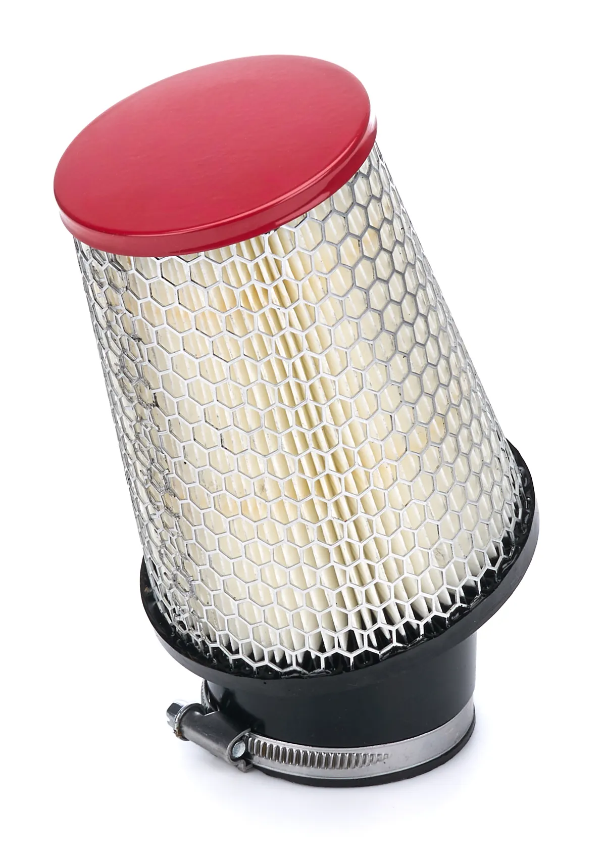 otr filters Filter Air Kart 2.437in Inlet 4in 20 Deg Red