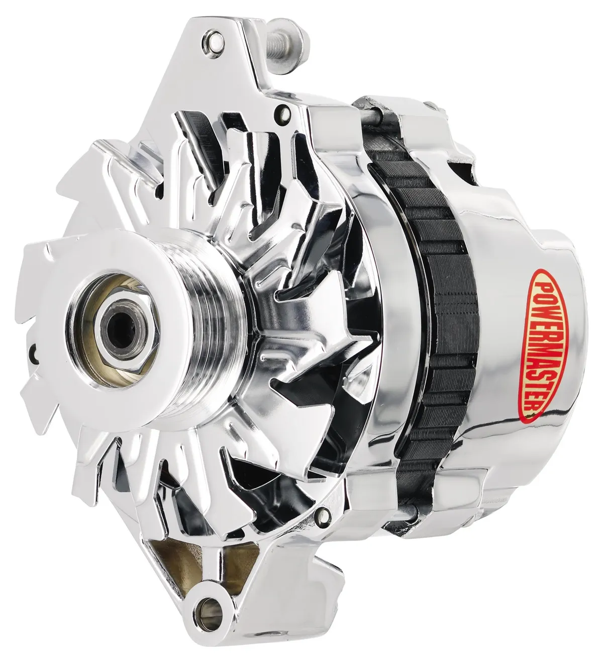 Alternator; CS130; Straight Mounting; 105 Amp; 85 Idle; 6 Groove Pulley ...