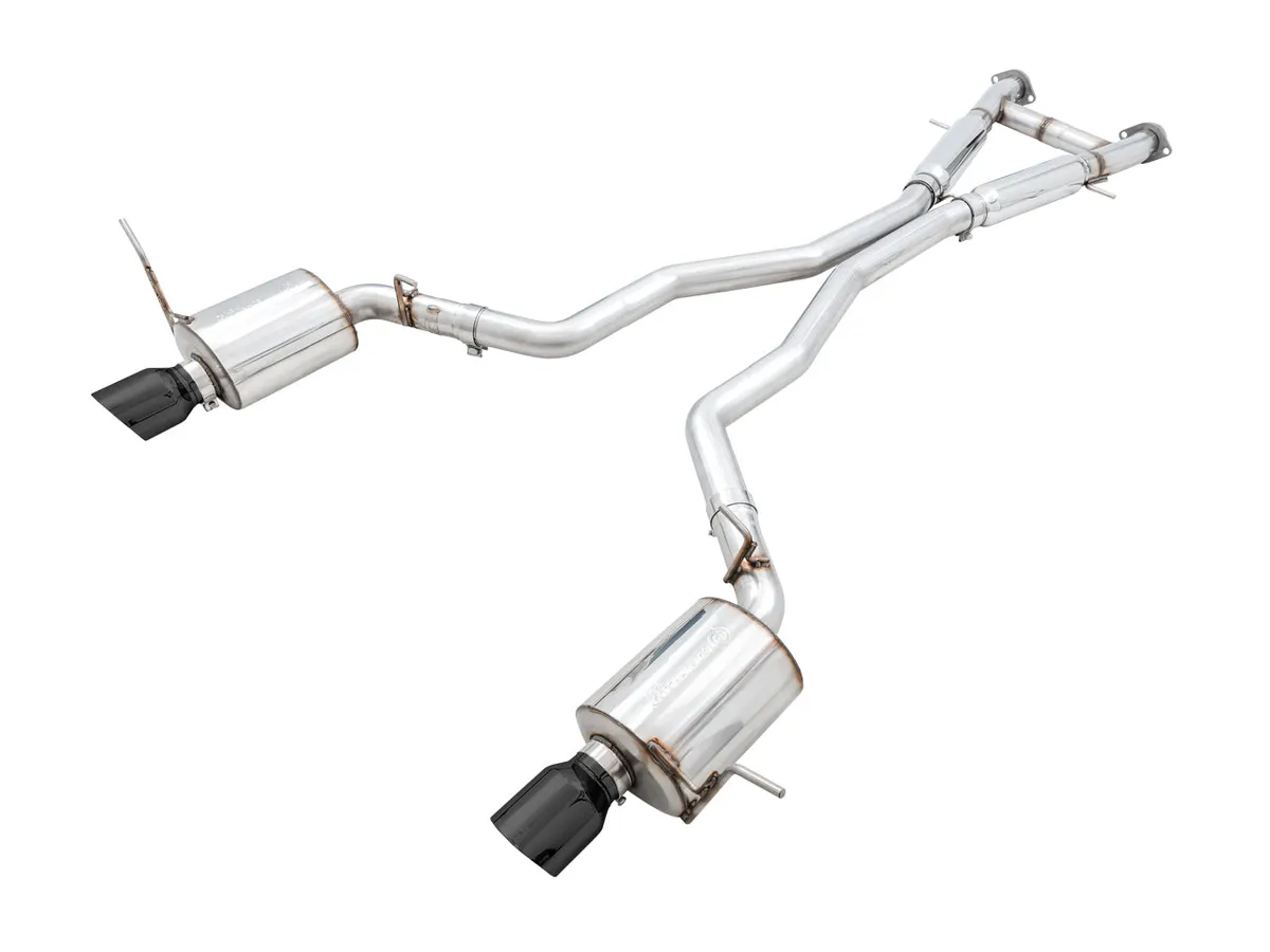 AWE Touring Edition Exhaust for Jeep Grand Cherokee SRT - Chrome Silver Tips product image